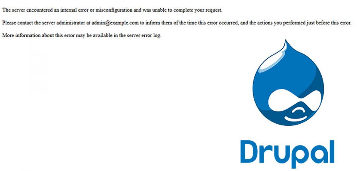 Drupal 7 Ошибка 500 internal server error
